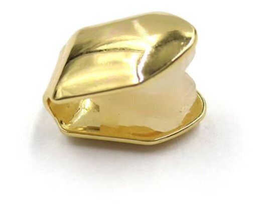 Grillz Hip Hop Gold Tooth Jewel Bling Gold Tooth A $ AP