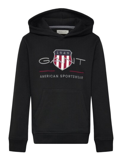Gant Kids Archive Shield Hoodie Black 140