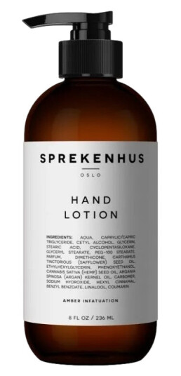 Sprekenhus Hand Lotion Small Amber Infatuation Håndkrem Gjennomsiktig  unisex