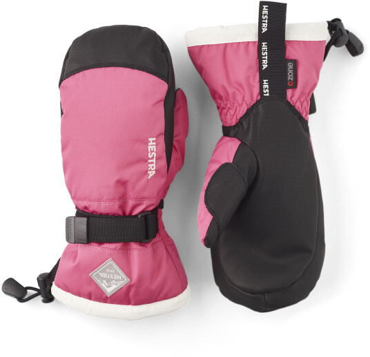 Hestra Gauntlet CZone Jr. Mitt Fuchsia & ivory 5