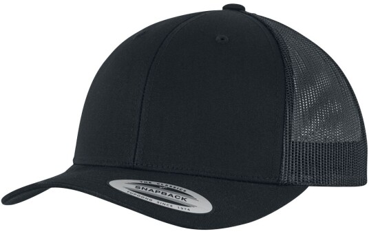 Flexfit Caps - Retro Trucker - Unisex - svart