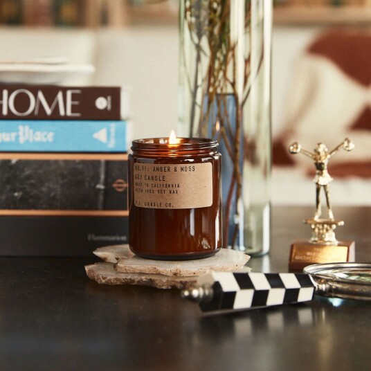 P.f. Candle Co. Duftlys, No. 11 Amber & Moss, Standard (204g) P.f. Candle Co. Duftlys, No. 11 Amber & Moss, Standard (204g)