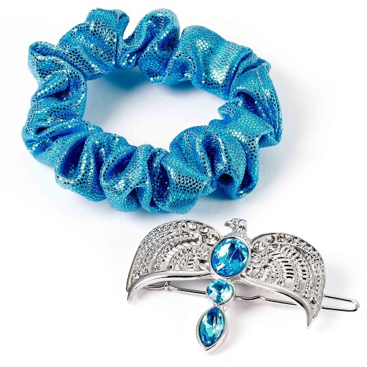 Harry Potter Hårstrikk Scrunchie og Hårspenne Diadem 2-pk -  - Voksen - Sinklegering/polyester