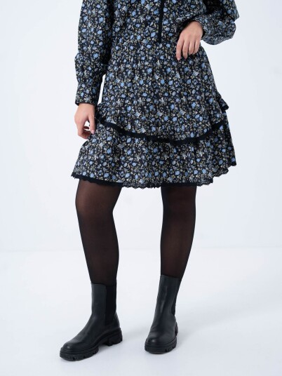 Y.A.S Miluma High Waist Skirt Flerfarget S