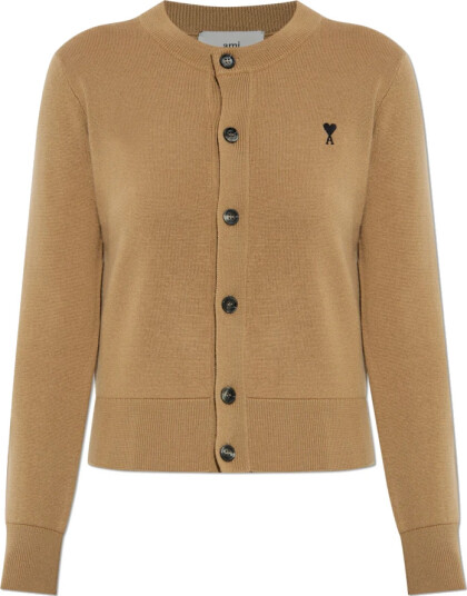 Ami Paris Dame Strikkevarer Beige L,