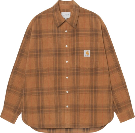 Carhartt Wip Herre Skjorter Brun XL,