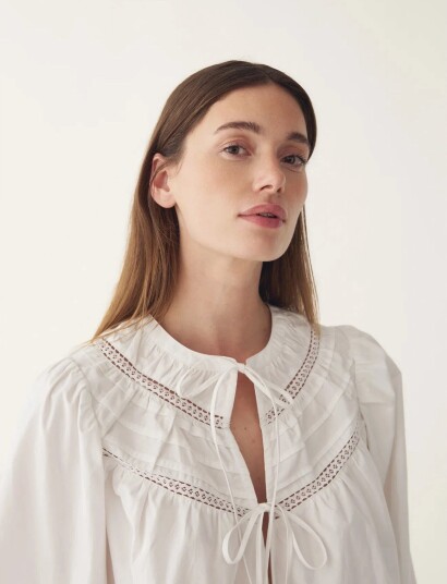 Noella N Marceline Blouse White XL