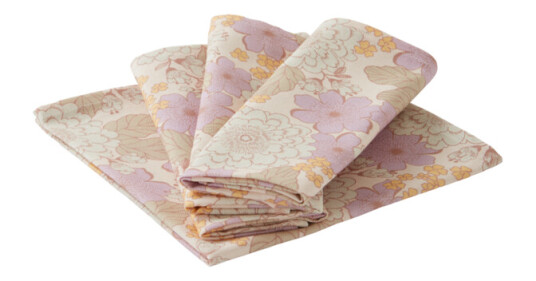 Jotex PEONY serviett 4-pk Hvite peoner 1708257-01-300 1708258-01-0 Jotex PEONY serviett 4-pk Hvite peoner 1708257-01-300 1708258-01-0