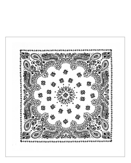 Rothco Togførere Bandana No.7   68cm Hvit