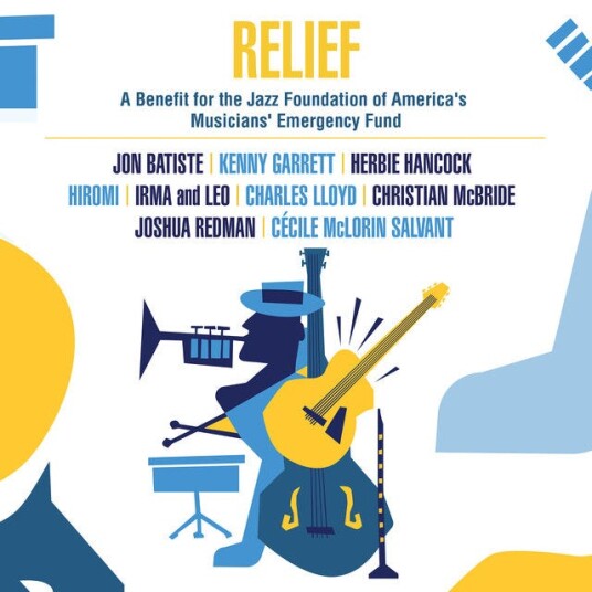 Jon Batiste, Kenny Garrett, Herbie Hancock, Hiromi, Irma & Leo  Relief: A Benefit For The Jazz Foundation Of America's Musicians' Emergency Fund  LP/Vinyl