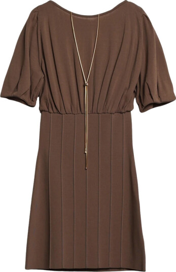 Elisabetta Franchi Dame Kjoler Brun XL,