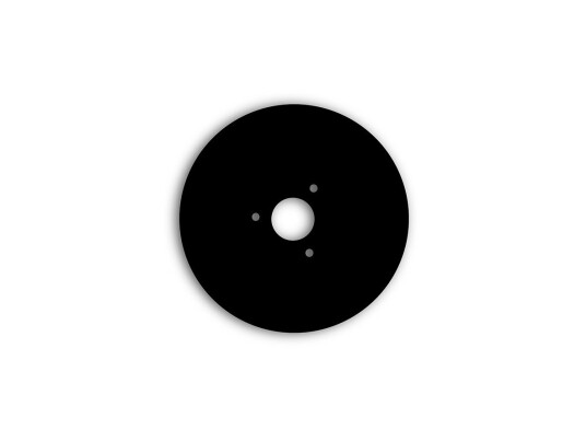 Luceplan - Doi Smart Wall Coverplate Black Luceplan