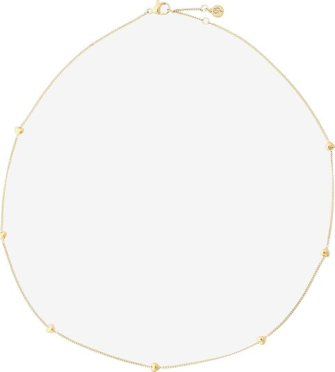 Edblad   Halskjede Barley Petite Necklace Multi Gold   Gull