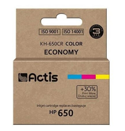 Actis standard KH-650CR - colour (cyan magenta yellow) - remanufactured - ink cartridge (alternative for: HP 650 HP CZ102AE) - Blekkpatron Colour (cyan, magenta, yellow)