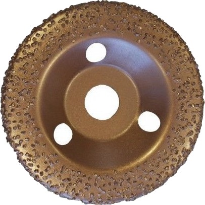 Kietmetalio Slipeskive Belagt (125X22 Mm) Edma K 24 (Middels Grov) Kietmetalio Slipeskive Belagt (125X22 Mm) Edma K 24 (Middels Grov)