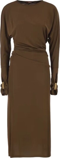 Max Mara Dame Kjoler Brun M,