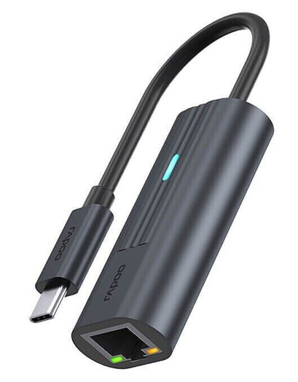 RAPOO UCA-1006 USB-C til Gigabit LAN adapter RAPOO UCA-1006 USB-C til Gigabit LAN adapter