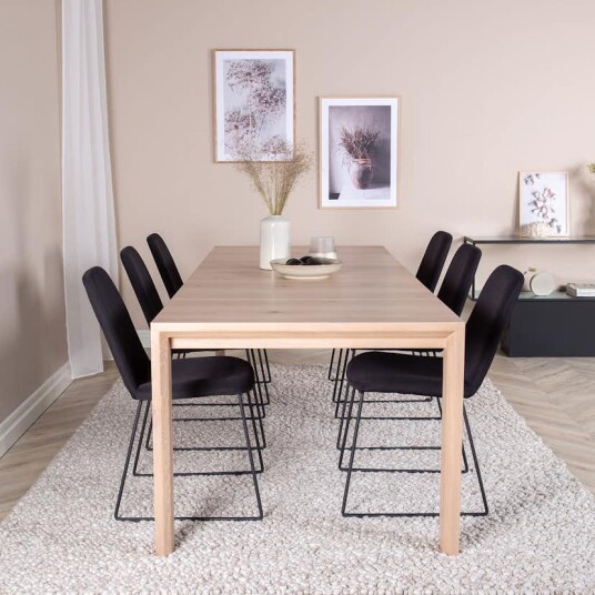 Venture Home Spisegruppe Venture Home Slider med 6 Muce Stoler GR20775