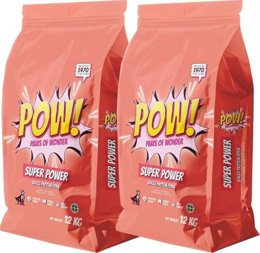 Pow! Dog Super Power 2X12 kg