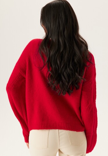Pieces Pcjenna Ls O neck Cable Knit
