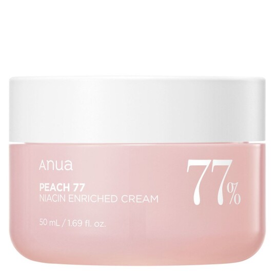 Anua Peach 77 Niacin Ansiktskrem 50ml - Fuktighetsgivende og Lysnende