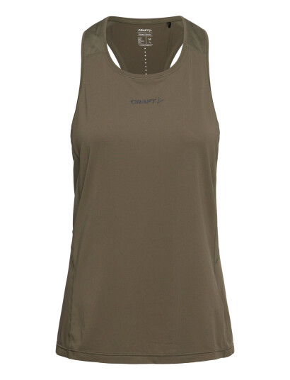 Craft Adv Essence Singlet 2 W - Khaki green - XL Craft Adv Essence Singlet 2 W - Khaki green - XL