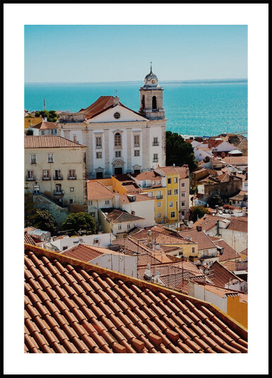Terracotta Rooftops And Historic Architecture Plakat Plakat / 30x40cm