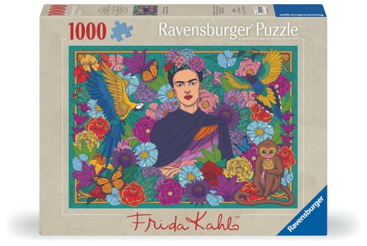Ravensburger Frida Kahlo"s Paradise: Parrot Monkey and Blooms Ravensburger Frida Kahlo"s Paradise: Parrot Monkey and Blooms