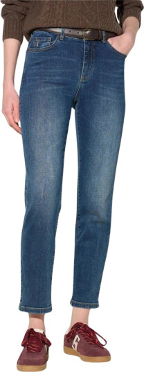 Janice Dame Jeans Blå W30,