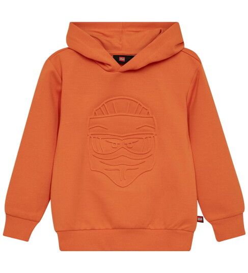 LEGO kidswear Lwsaku 702 Hooded Sweatshirt Orange 134 LEGO kidswear Lwsaku 702 Hooded Sweatshirt Orange 134