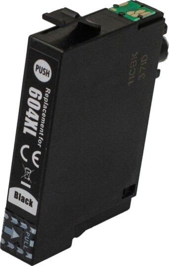 Blekkpatron til Epson-skrivere 604XL svart / kompatibel patron / 12 ml / C13T10H14010