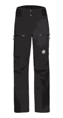 Mammut Alpine Pant Stoney HS 24/25 ski- og snowboardbukser dame Svart 38