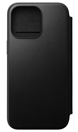 NOMAD iPhone 15 Pro Max Etui Modern Leather Folio Svart
