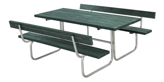 Piknikbord PLUS Classic 177cm ReTex Grønn