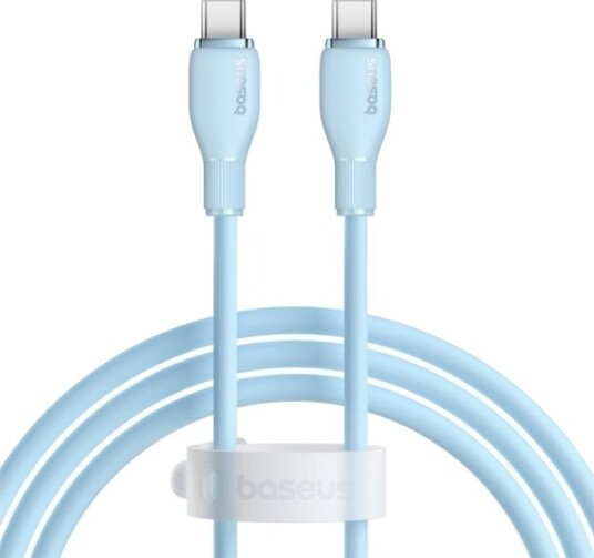 Baseus Pudding 1,2 M Usb C Usb C 0,48 Gbit/Sek Blå