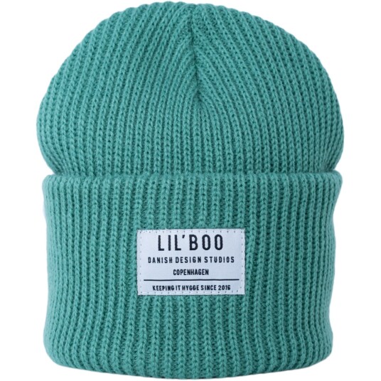 Lil" Boo Hygge Beanie - Ocean Green 1-3 år