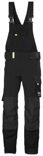Helly Hansen Workwear Oxford 4x Hh Connect 77504 999 Snekkerbukse Svart Mork Gra Svart Morkgra