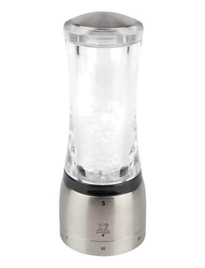 Peugeot Daman Saltkværn U"select Z Stål/Akryl 16Cm Silver 16 CM Peugeot Daman Saltkværn U"select Z Stål/Akryl 16Cm Silver 16 CM