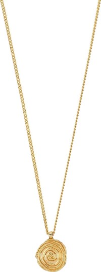 Pilgrim Air Coin Necklace Gold Plated Gold ONE SIZE Pilgrim Air Coin Necklace Gold Plated Gold ONE SIZE