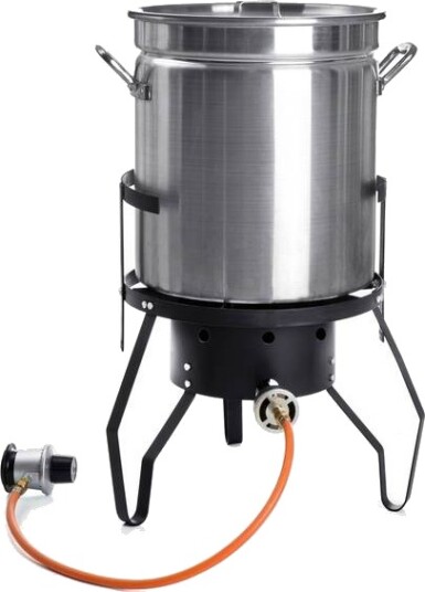 Krabbekoker / gasskoker 47 l komplett 12 kW