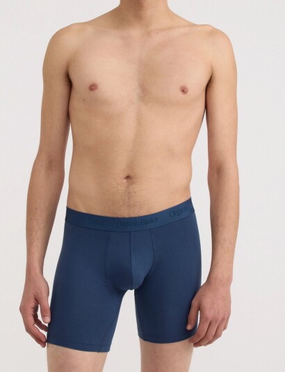 Organic Basics Premium Trunks 3 Pack Navy S