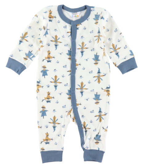 Joha Jumpsuit Ull/Bambus Off White Joha 90 Jumpsuit Blå Hvit Joha Jumpsuit Ull/Bambus Off White Joha 90 Jumpsuit Blå Hvit