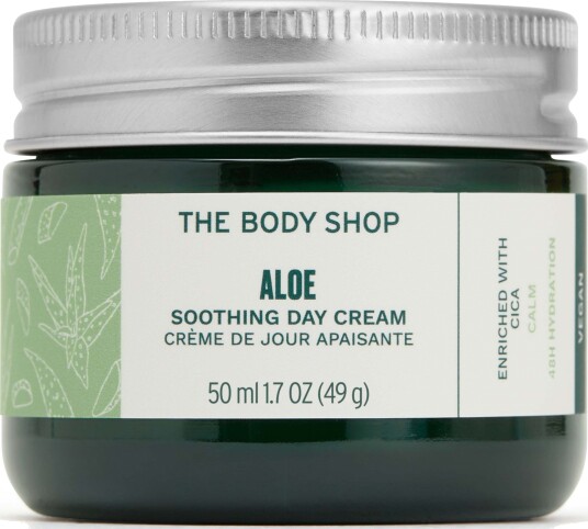 The Body Shop Aloe Vera Beroligende Dagkrem 50 ml for Sensitiv Hud