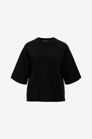 Object - Genser objReynard 2/4 Knit Pullover - Svart