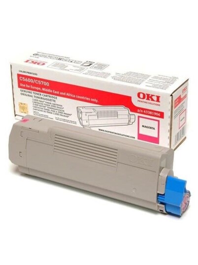 OKI 43381906 Toner - Laser toner Rød OKI 43381906 Toner - Laser toner Rød