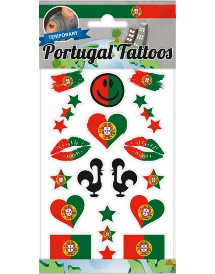 Portugal Midlertidige Tatoveringer