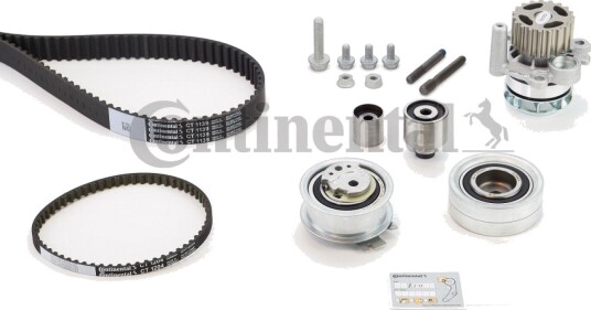 Vannpumpe + tannremmsett CONTITECH CT1139WP8PRO Vannpumpe + tannremmsett CONTITECH CT1139WP8PRO