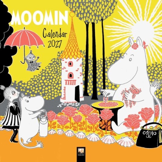 2027 Square Wall Calendar: Moomins