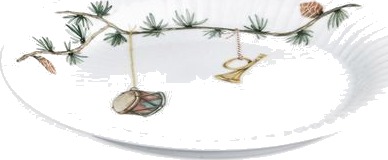 Kähler - Hammershøi jul tallerken 19 cm Kähler - Hammershøi jul tallerken 19 cm