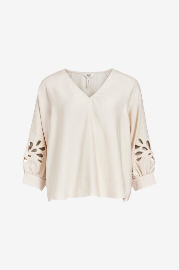 Object Topp objMaiken 3/4 Top 132 Beige